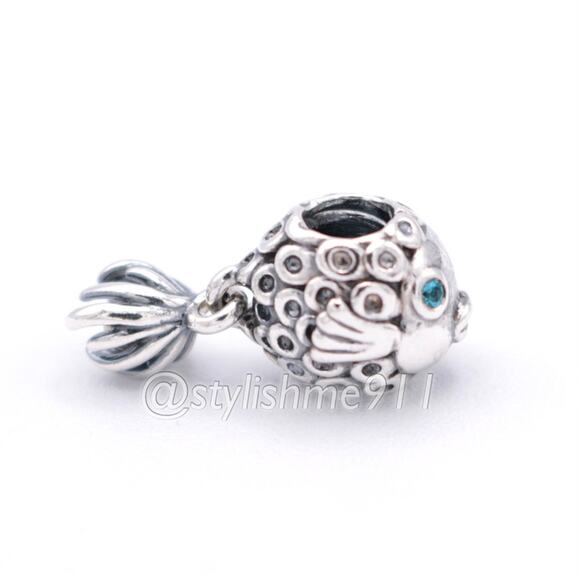 Authentic PANDORA Splish-Splash Fish Charm Pandora - 791108TPP - Picture 14 of 14